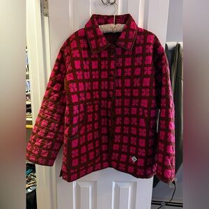 Humphries & Begg Day Jacket in 'Plum Forest